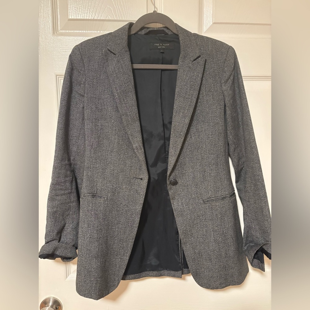 Rag and Bone grey blazer